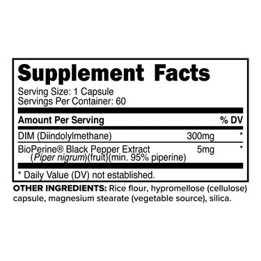 PrimaForce DIM 300mg / 60 Capsules
